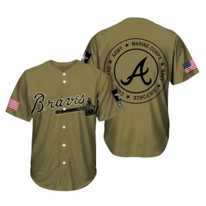 Braves Military Appreciation Night 2025 Jersey