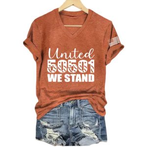 United 50501 We Stand Shirt3