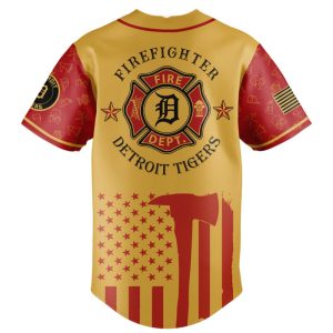 Tigers Firefighter Appreciation Night Jersey 20252