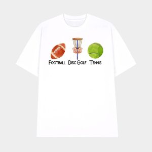 FDT Football Disc Golf Tennis Shirt 1