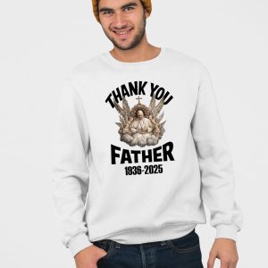 Thank You Father Pope Francis 1936 2025 Shirt 4