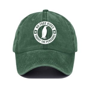 No Free Rides Tariff The Penguins Baseball Cap2