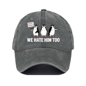 Penguin Boycott Tariffs We Hate Him Too Hat3