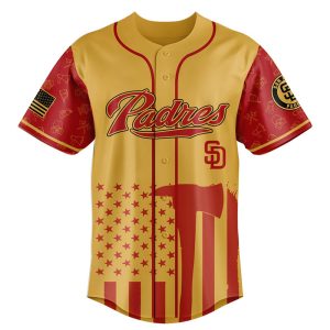 Padres Firefighter Appreciation Night Jersey 20251