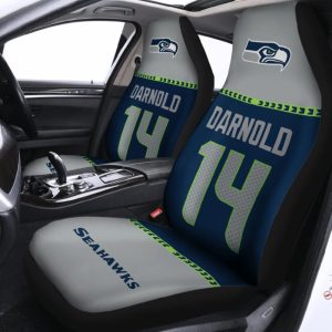 Darnold 14 Seattle Football Car Seat Cover1