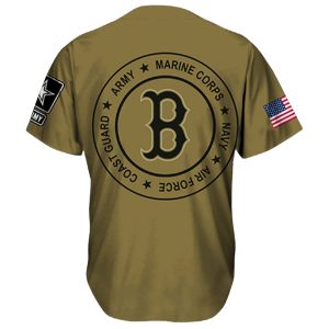 Red Sox Military Appreciation Night 2025 Jersey 3