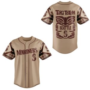 Mariners x Native American Tiki Totem 2025 Jersey1