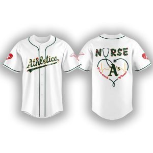 Athletics Nurses Appreciation Night 2025 Jersey3