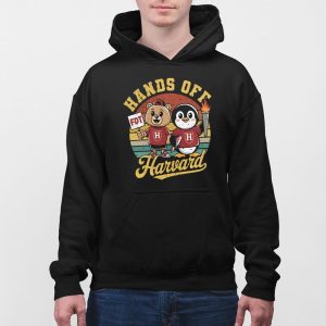 Penguins Smokey Bear Hands Off Harvard Shirt 5