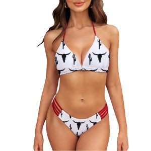 Cowgirl Style Two Piece Bikini Set1