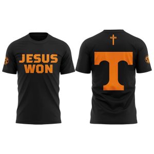 Tennessee Baseball JESUS WON Shirt