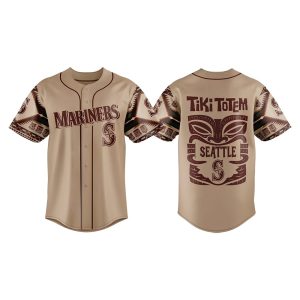 Mariners x Native American Tiki Totem 2025 Jersey