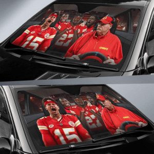 Kansas City Football Sun Shade2