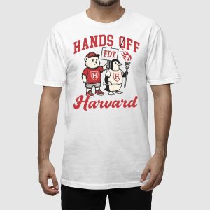 FDT Hands Off Harvard Trump Shirt 2