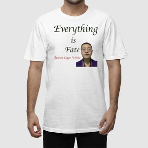 Everything Is Fate James Cage White Shirt 2