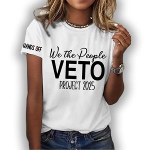 Hands Off We The People Veto Project 2025 Shirt1