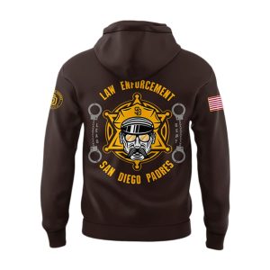 SD Padres National Law Enforcement Appreciation Day 2025 Hoodie1