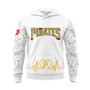 Pirates Nurses Appreciation Heartbeat EMS 2025 Hoodie1