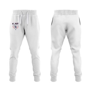 Yankees Nurses Appreciation Heartbeat EMS 2025 Hoodie4