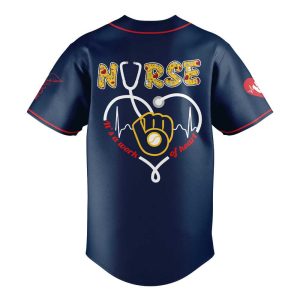2025 Brewers Nurses Appreciation Baseball Jersey2