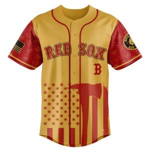 Red Sox Firefighter Appreciation Night Jersey 20251