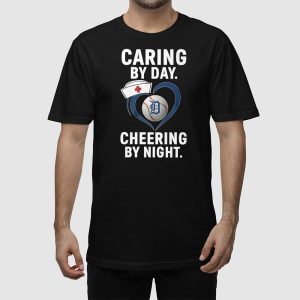 Tigers Caring By Day Cheering By Night Shirt 4