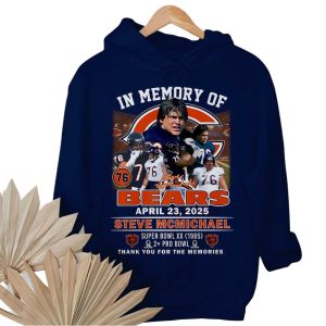 In Memory Of Bears Steve Mcmichael Thank You For The Memories Shirt3