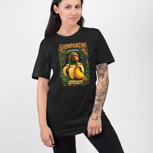 Shimpanzini Bananini Banana Monkey Meme Italian Brainrot Shirt 3