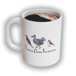 Animal FDT Flicker Dodo Titmouse Mug2
