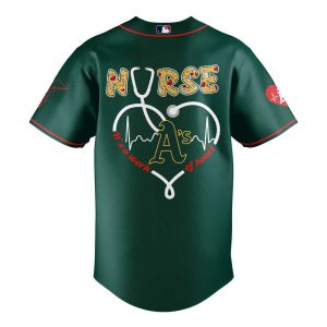 Athletics Nurses Appreciation Night 2025 Jersey2