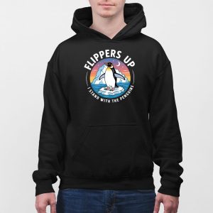 Flippers Up I Stand With The Penguins Shirt 3