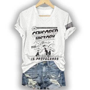 Censored History Is Propaganda Book Bans Are Fascist Protect Libraries Read Shirt2