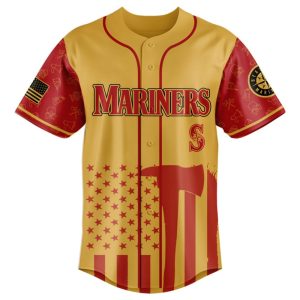 Mariners Firefighter Appreciation Night Jersey 20251