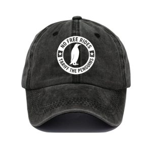 No Free Rides Tariff The Penguins Baseball Cap