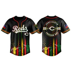 Reds Juneteenth Day Jersey 2025
