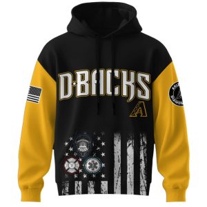 Diamondbacks First Responders Hoodie 20251