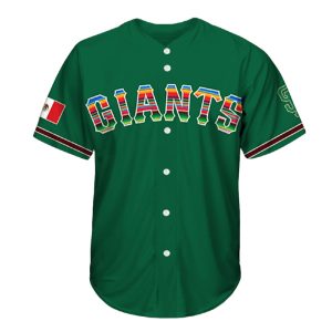 SF Giants Mexican Heritage Night Jersey 2025 2