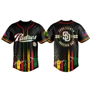 Padres Juneteenth Day Jersey 2025