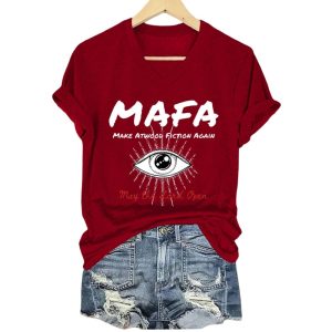 MAFA Make Atwood Fiction Again Under His Eye May The Lord Open Shirt