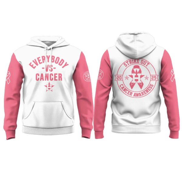 2025 Astros Everybody vs Cancer Hoodie
