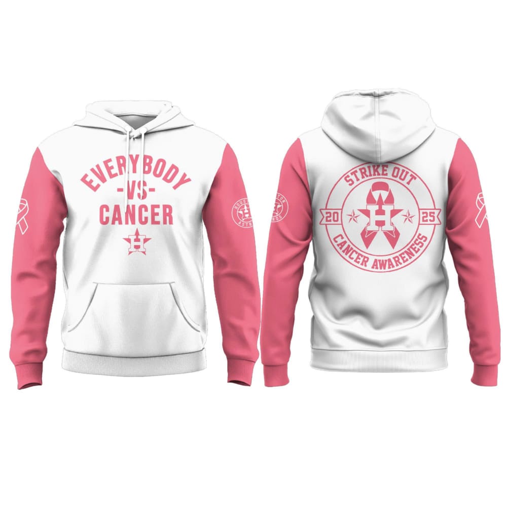 2025 Astros Everybody vs Cancer Hoodie Jogger Cap 2025 Astros Everybody vs Cancer Hoodie