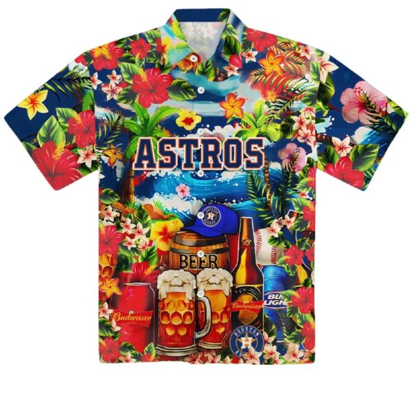 2025 Astros Hawaiian Shirt