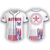 2025 Astros Independence Day Jersey Baseball Jersey