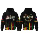2025 Athletics Juneteenth Freedom Day Hoodie