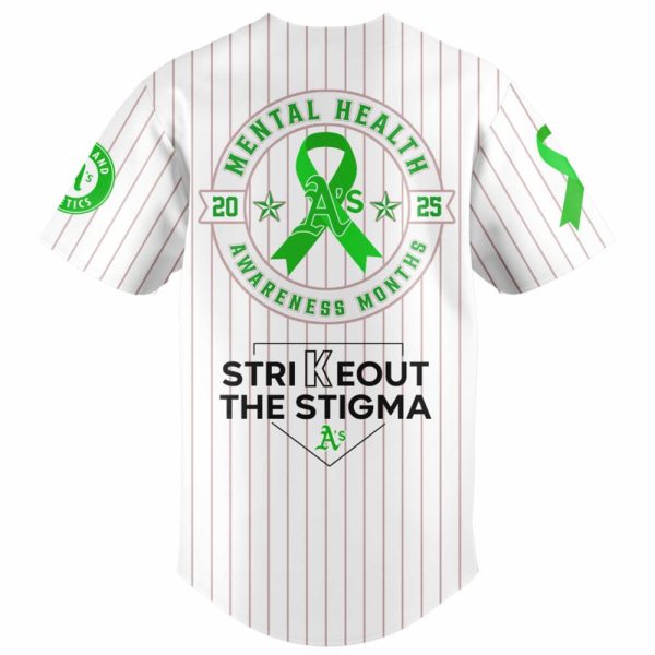 2025 Athletics Mental Health Awareness Week Jersey