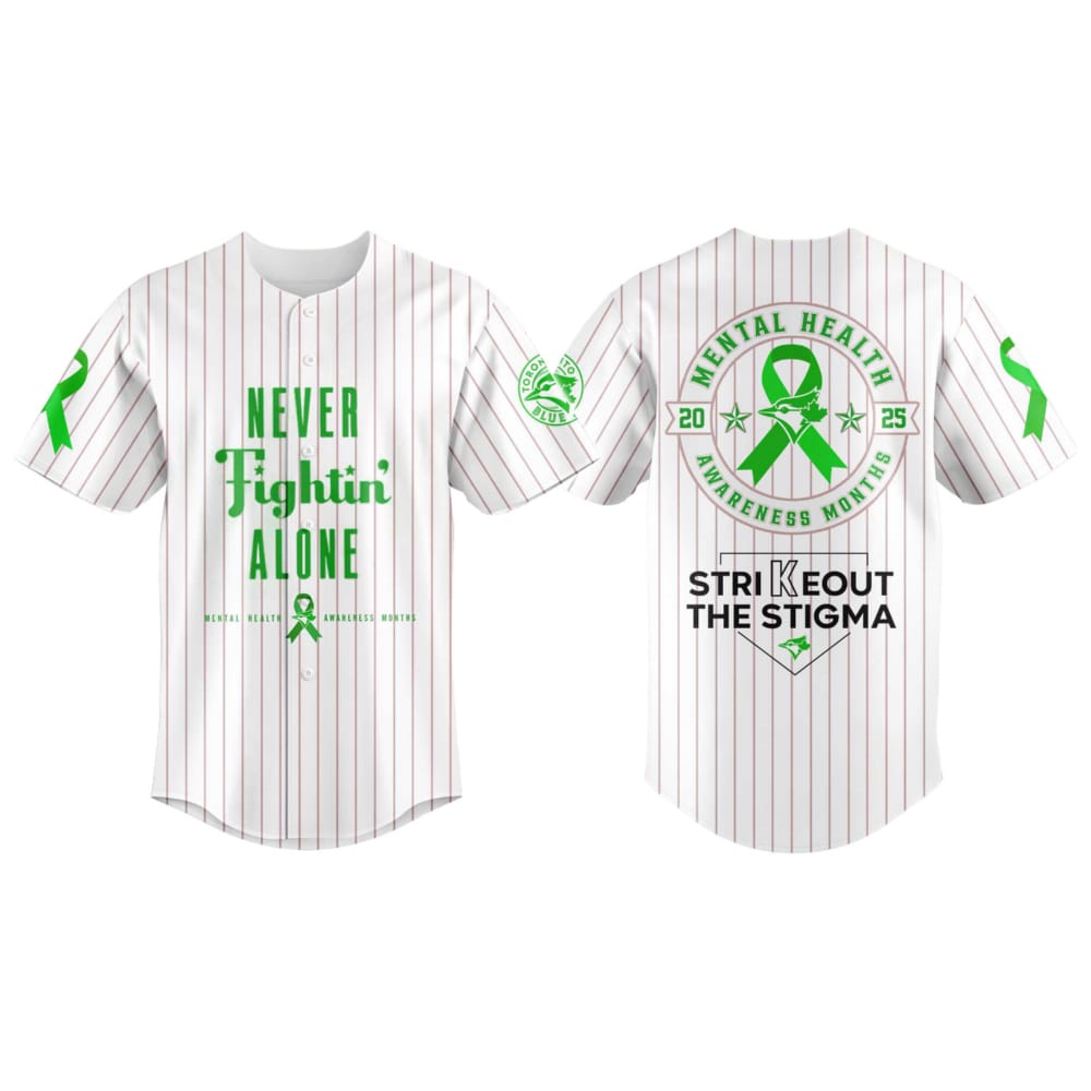 2025 Blue Jays Mental Health Awareness Week Jersey 2025 Blue Jays Mental Health Awareness Week Jersey