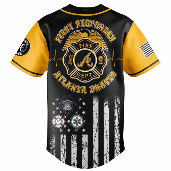 2025 Braves First Responders Night Jersey