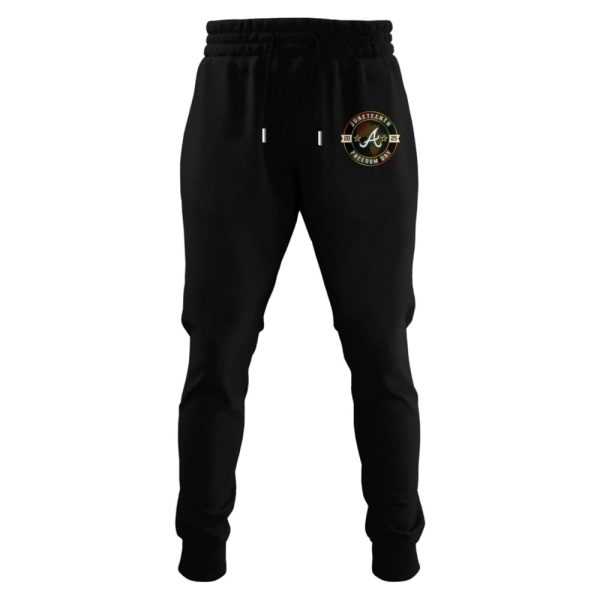2025 Braves Juneteenth Freedom Day Hoodie