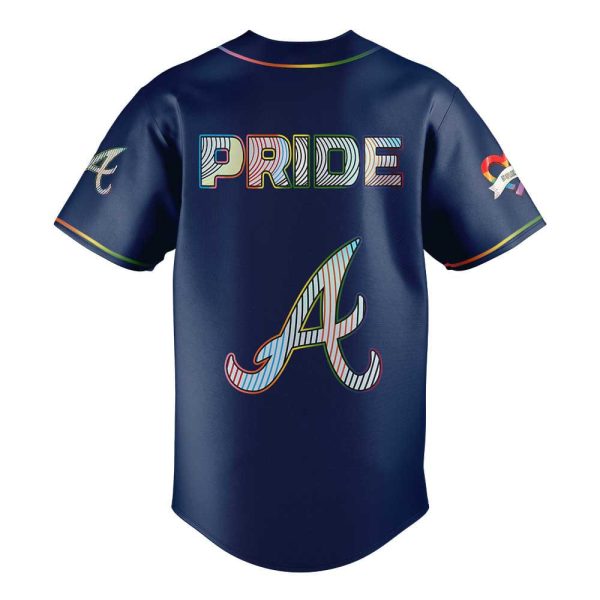 2025 Braves LGBTQ Pride Night Jersey