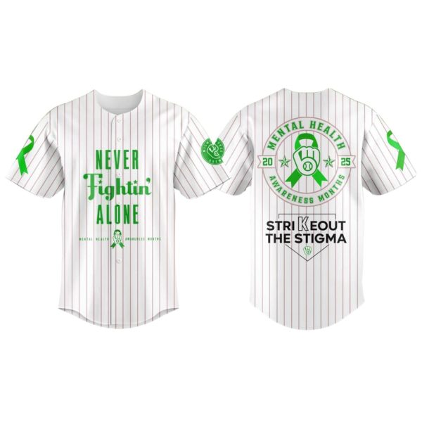2025 Brewers Mental Health Awareness Week Jersey